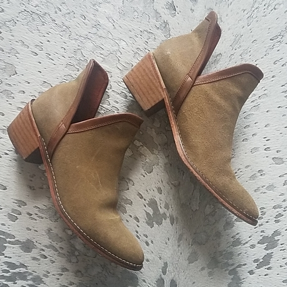 Wolverine Delaney Suede Ankle Boot Booties Sz8.5 - Picture 3 of 8